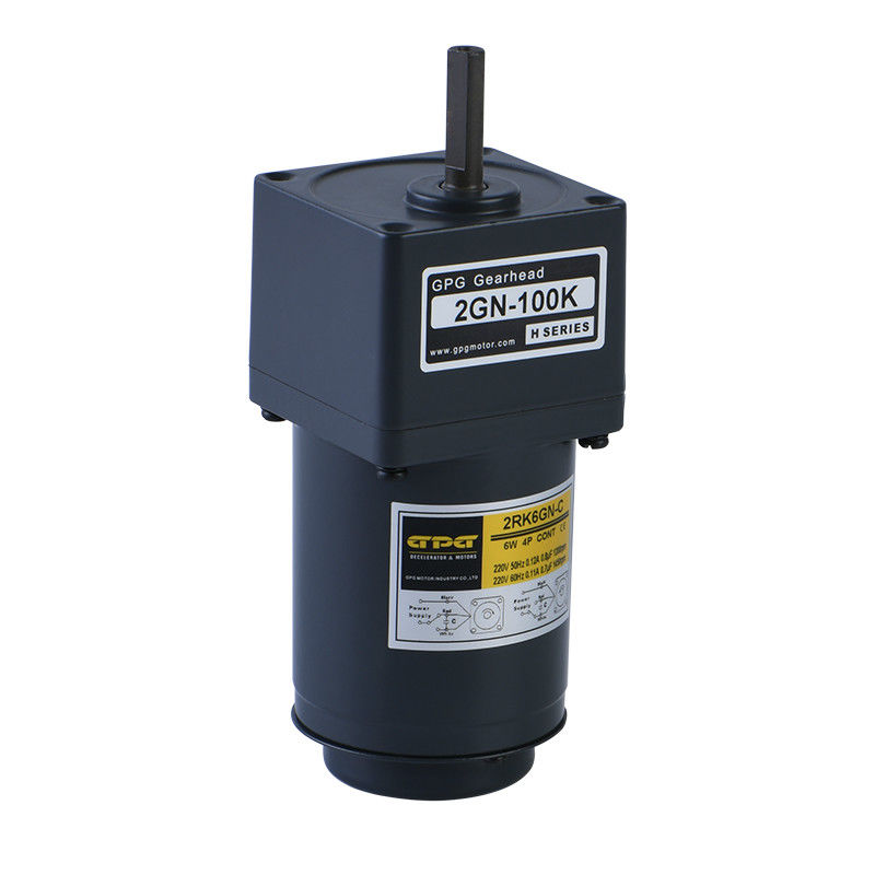 2RK6GN-C 2GN300K 5rpm Hộp số tốc độ không đổi của động cơ bánh răng tùy chỉnh cho máy in