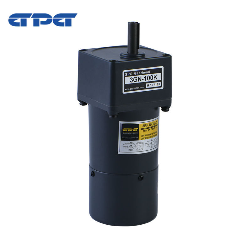 IP44 Đánh giá động cơ bánh răng AC với tốc độ đầu vào 1400-1700rpm Và 100MΩ Min Kháng cách