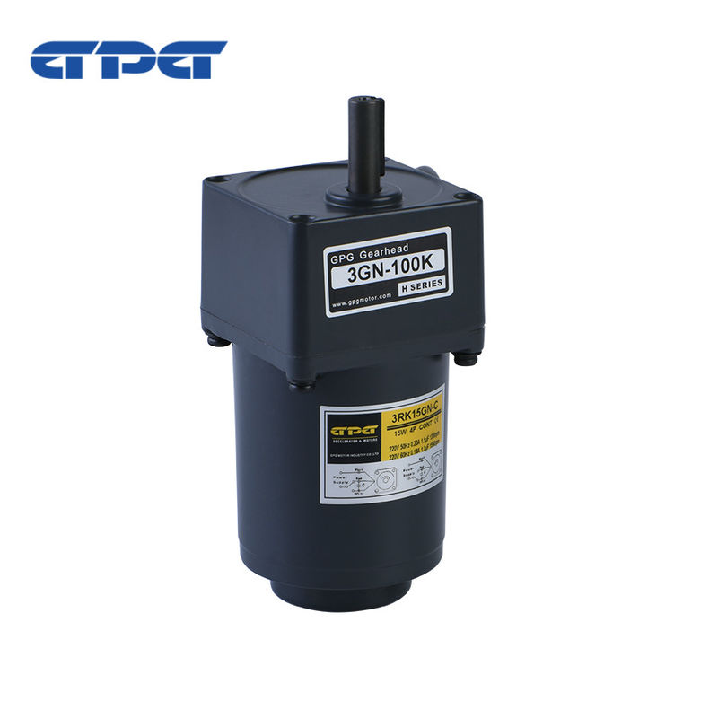 IP44 Đánh giá động cơ bánh răng AC với tốc độ đầu vào 1400-1700rpm Và 100MΩ Min Kháng cách
