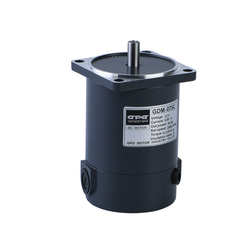 20W DC 60MM 12V 24V BÍCH VUÔNG ĐIỆN ĐỘNG CƠ DC 1800 3200RPM TRỤC TRÒN TRỤC CHÍNH BÀN CHẢI DC