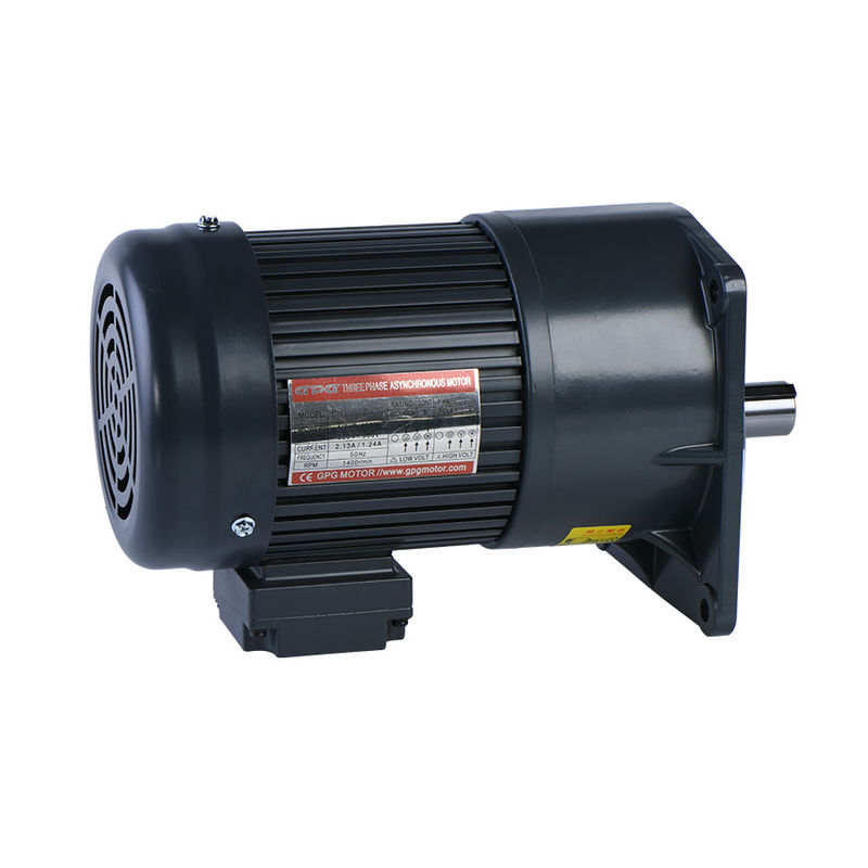 Động cơ bánh răng AC 100W-3700W với chứng nhận ce Động cơ cài đặt ngang và dọc 3phase 220v/380v CH CV